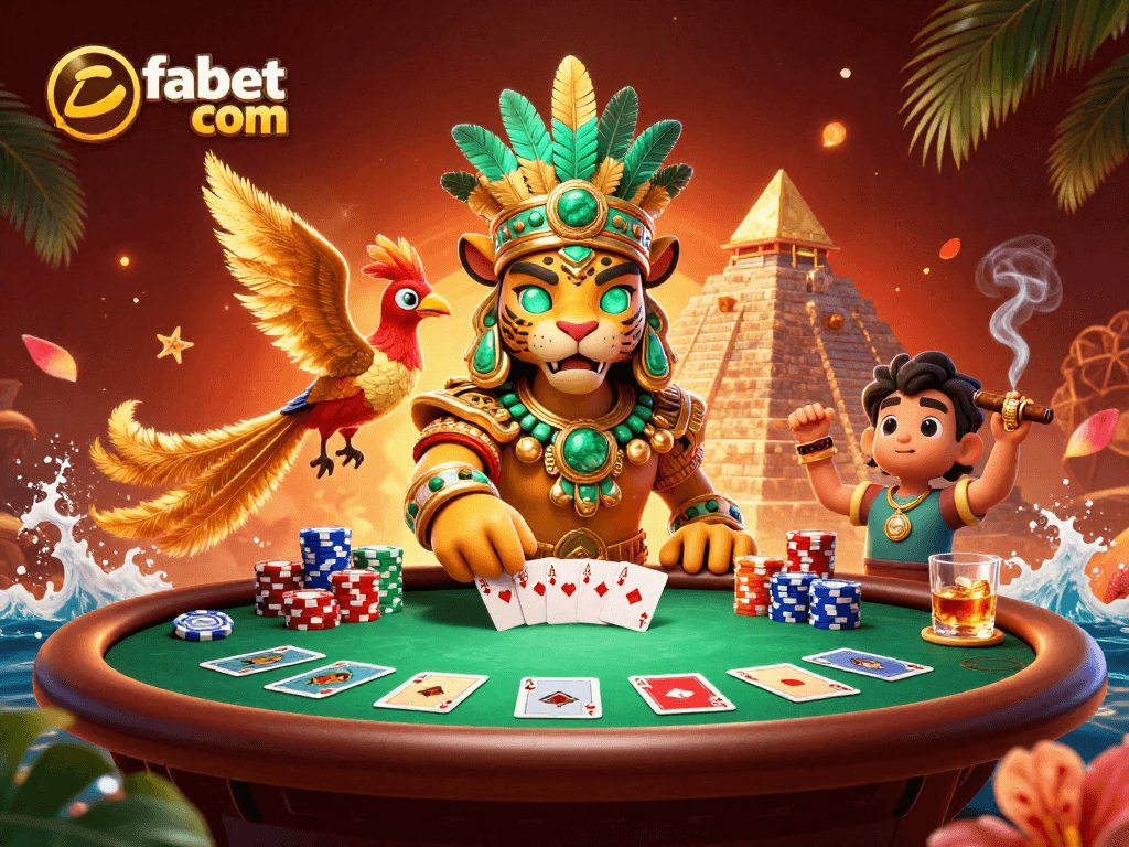 Experience vibrant casino action at fabet com with immersive 3D poker scenes and dynamic characters.