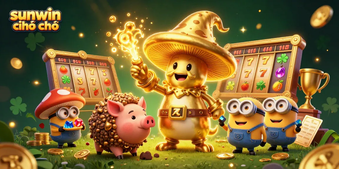Engage with sunwin chính chủ through exciting slots featuring magical golden elements and captivating characters.