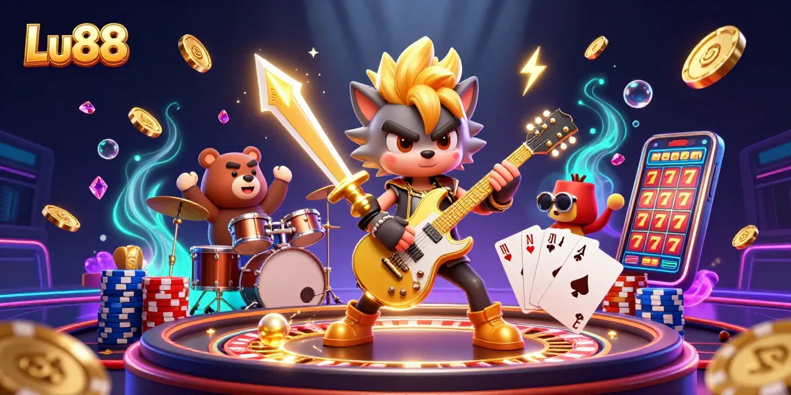 Experience thrilling gameplay with Lu88, featuring vibrant casino action and dynamic elements.