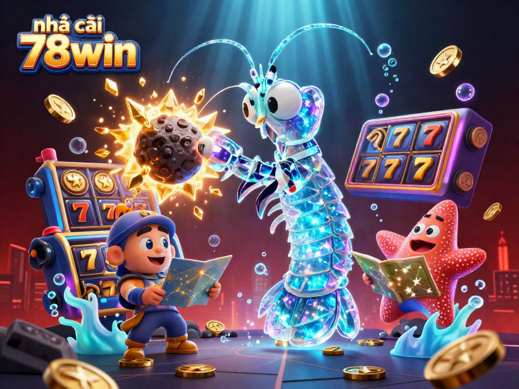 Engage with thrilling games at nhà cái 78win with vibrant 3D casino graphics featuring unique characters and rewards.