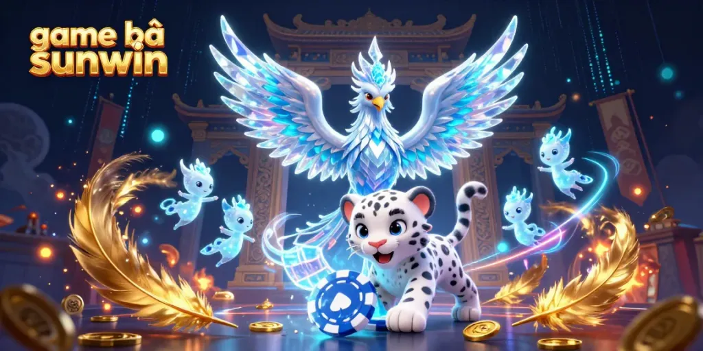 Experience the vibrant world of game bài sunwin with lively characters and dynamic casino elements.
