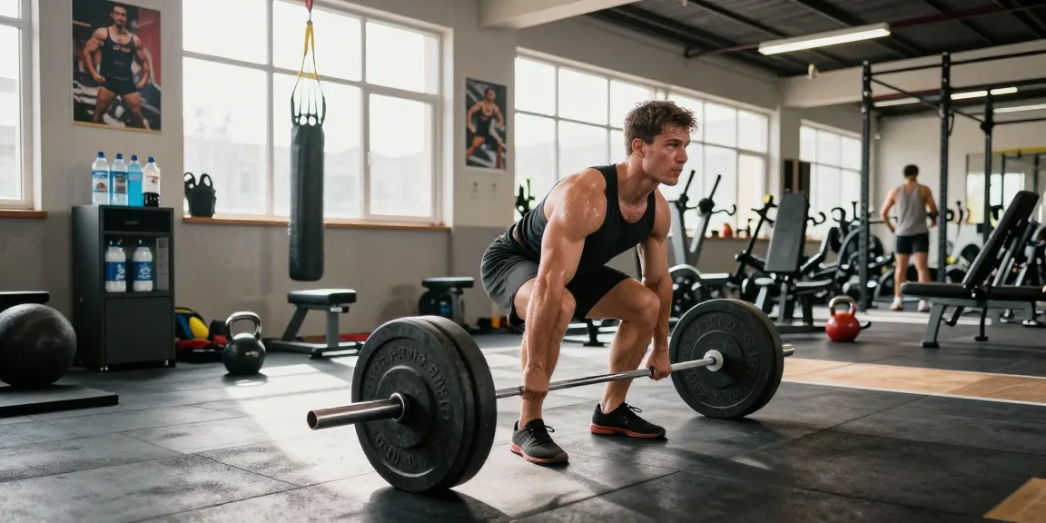 Muscular athlete performing deadlifts to highlight the effectiveness of Prime Pharma Steroiden in fitness training.