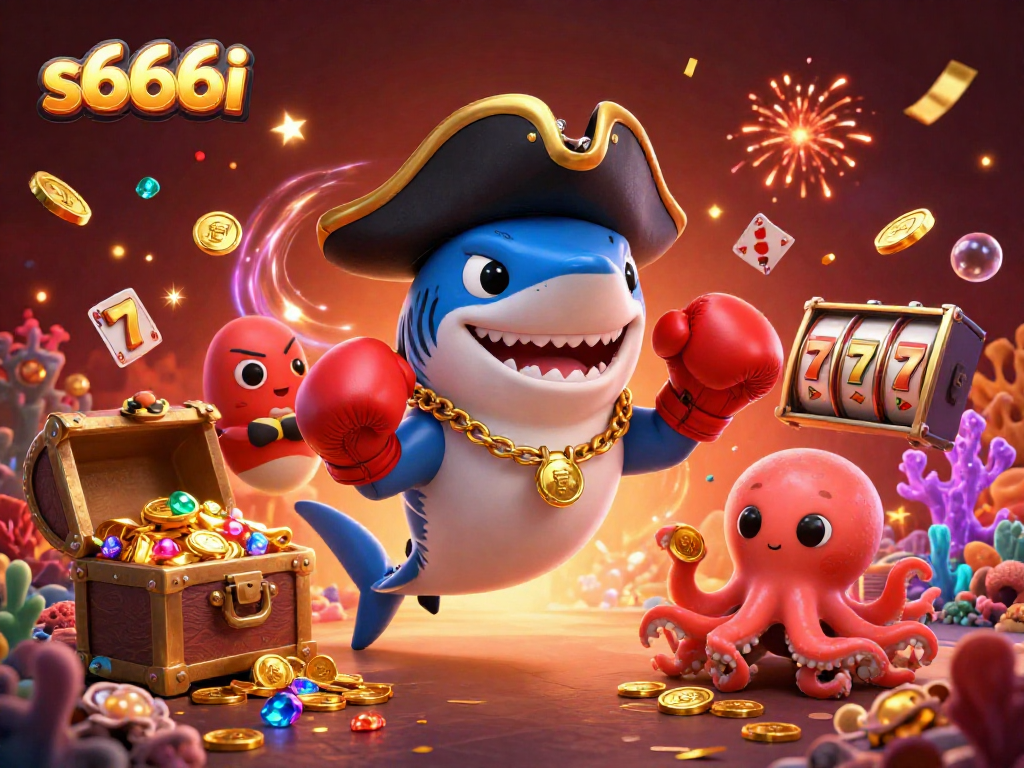 Engage in thrilling gameplay with s666i, featuring dynamic characters and vibrant casino elements.