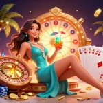 Experience excitement at mcw77 with glamorous betting at a tropical casino, featuring stunning visuals.