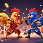 Engage in thrilling gameplay with Game bài tiến lên online featuring dynamic characters and exciting gambling elements.
