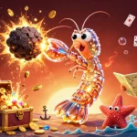 Experience thrilling gaming at tg88 com with this vibrant 3D casino illustration showcasing underwater adventures.