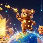 Spin for big wins at hm88 with a vibrant 3D casino scene showcasing treasures and cosmic elements.