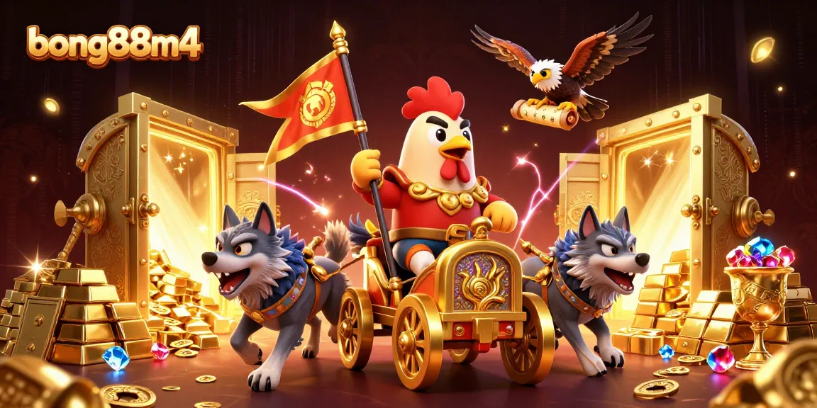 Experience the thrill of winning with bong88m4's immersive online gaming universe featuring vibrant casino elements.