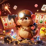 Winner Island vibrant 3D illustration showcasing treasure hunter and gaming elements, celebrating online casino excitement