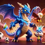 Experience exhilarating gaming at FIVE88 with dynamic casino elements and engaging characters.